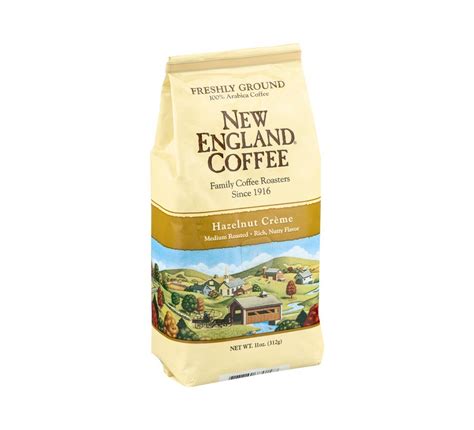 Amazon Com New England Coffee Hazelnut Creme Medium Roasted Ground