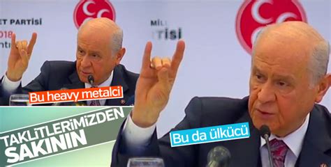 Bahçeli, bir yandan aktif olarak ülkücü hareket'te yeralırken, diğer yandan da ilmi alandaki çalışmalarını devam ettirmiştir. Devlet Bahçeli bozkurt işaretini tanımladı