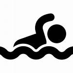 Swimming Icon Icons Vector Freepik Pool Swimmer