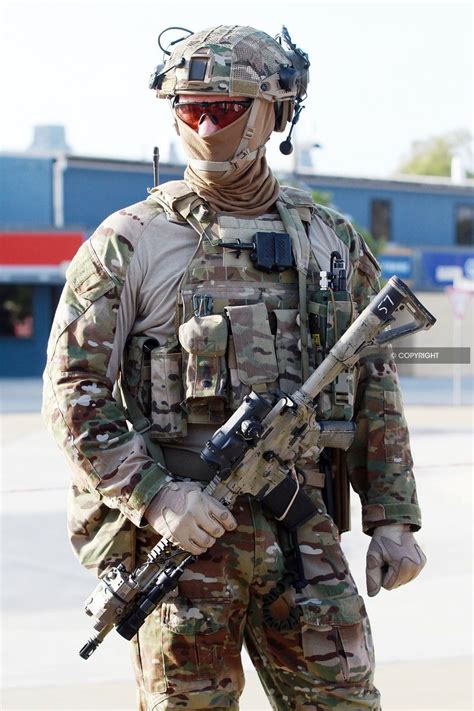 Australian 2nd Commando Regiment Soldier Pictured During Training 2016
