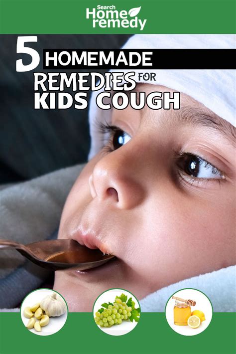 5 Homemade Remedies For Kids Cough Natural Treatments And Cure For Kids