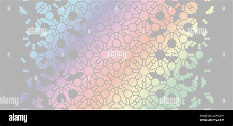 Holographic Vector Background Geometric Hologram Background Pattern
