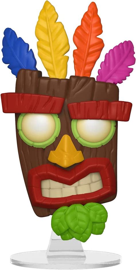 Funko Pop Games Crash Bandicoot Aku Aku Collectible Figure Multicolor 33915 Mx