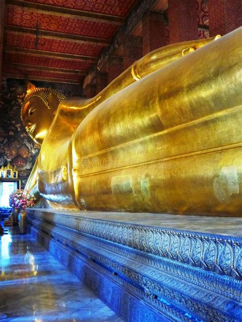 Reclining Buddha In Bangkok Thailand Stock Photo Image Of Grand