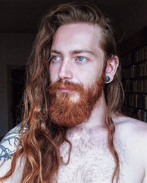 Pin By Cg Schroder On Barba Red Hair Men Long Hair Styles Men Hair And Beard Styles