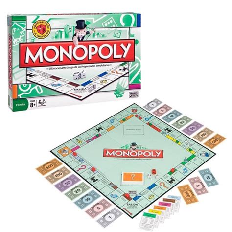 ¿cómo se juega a monopoly? Monopoly Original Hasbro Parker Brothers Juego De Mesa ...