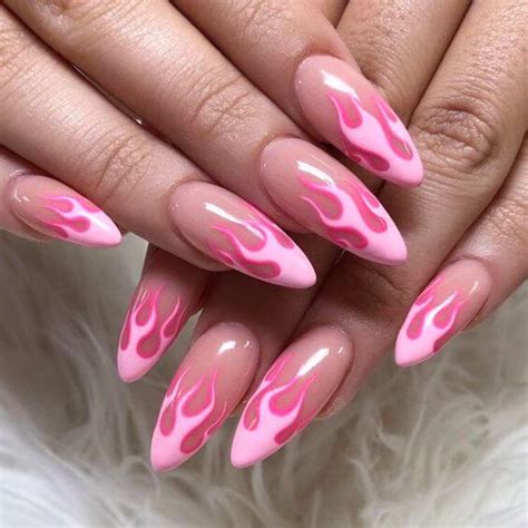 Flame Nail Art Ideas Summer Manicure Trend Ankarastyle