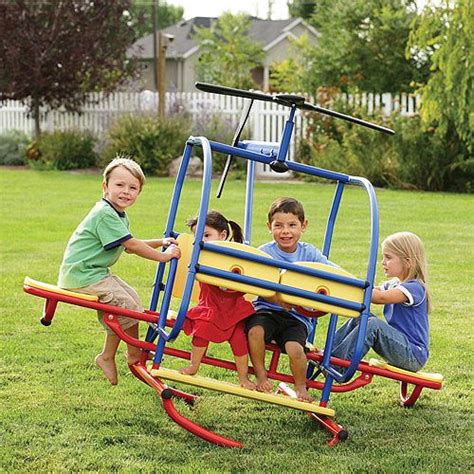 Lifetime Helicopter Teeter Totter Teeter Totter Kids Playground