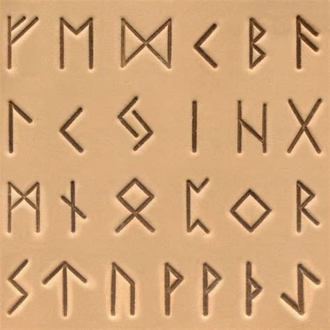 34 19mm Old English Font Alphabet Leather Stamp Set Etsy
