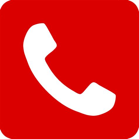 Red Telephone Icon Png