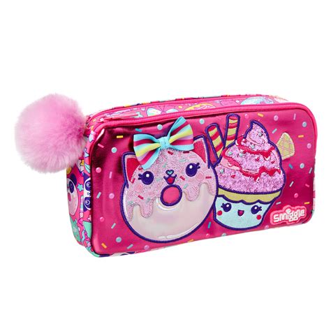 Amaze Character Two Pocket Pencil Case Smiggle Girl School Supplies