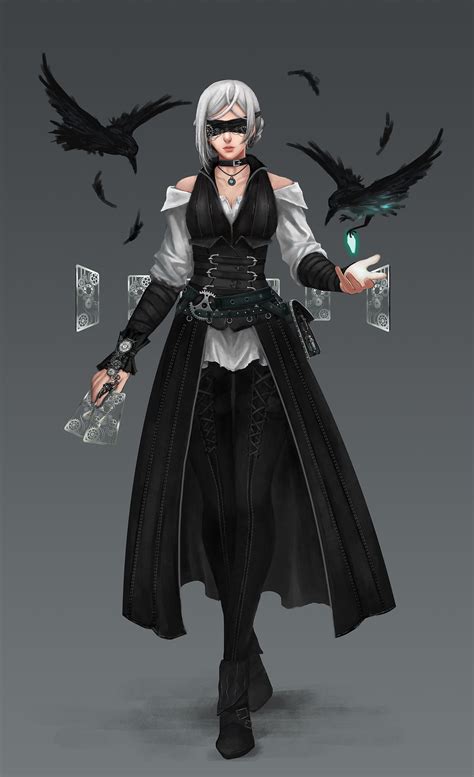 Hmmlike The Mysterious Vibe Fantasy Character Art Female Character