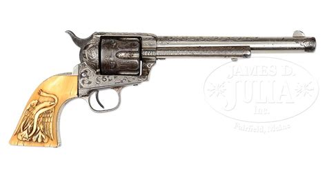 Engraved Early Production Colt Frontier Six Shooter Single