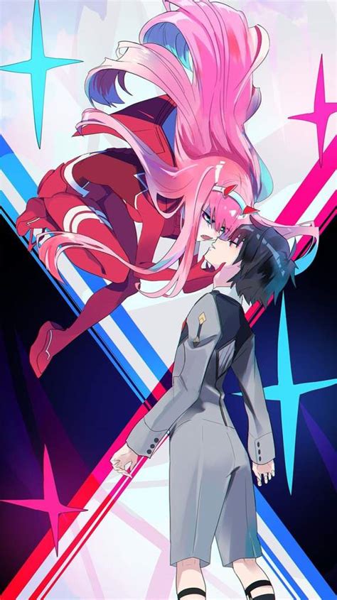 Wallpapers With Zero Two And Hiro Wiki Darling In The Franxx