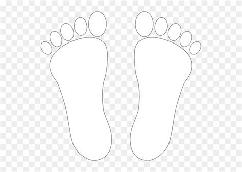 Foot Outline Printable