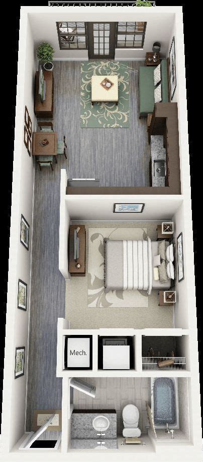 15 Best Studio Apartment Layout That Really Work Futurian Studio