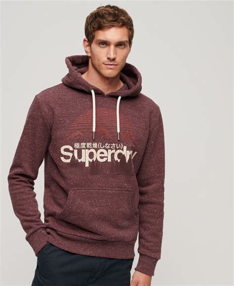 Superdry Sweat à Capuche à Logo Imprimé Great Outdoors Homme Best