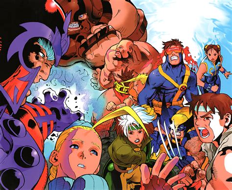 X Men Vs Street Fighter Game Giant Bomb