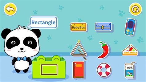 Baby Panda Games For Kidsbaby Panda Learns Shapes Hd Youtube
