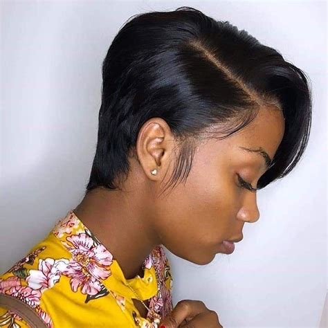 Buy Pixie Cut Wigs Straight X Lace Front Wigs Human Hair T Part Wigs Inch Msgem