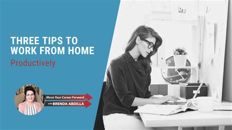 Three Tips To Work From Home Productively Management Momentum