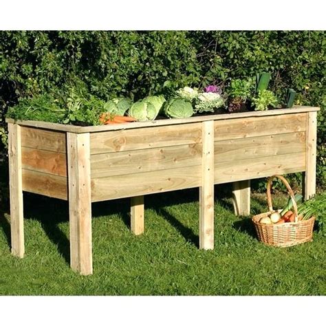 Raised Vegetable Or Salad Planter