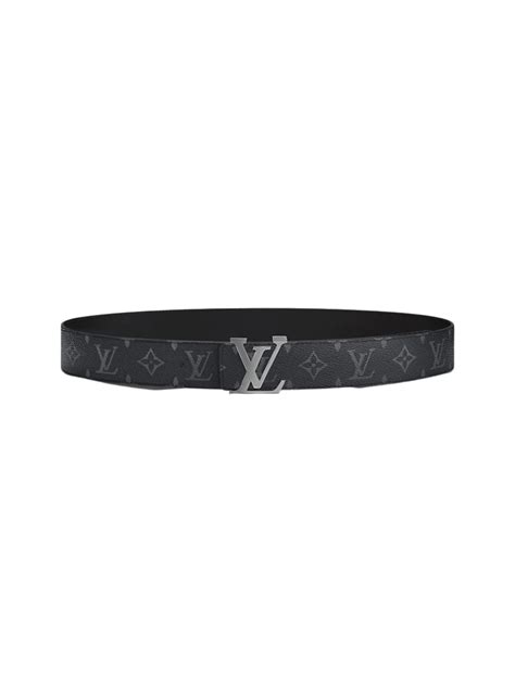 Lv Initiales 40mm Reversible Belt Grey Louis Vuitton