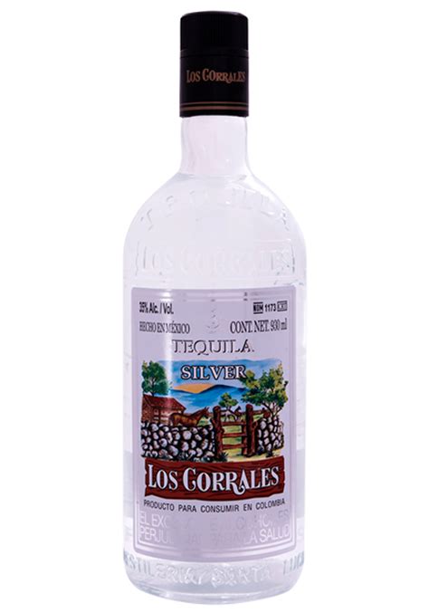 Los Corrales Silver Botella Chaping E Store