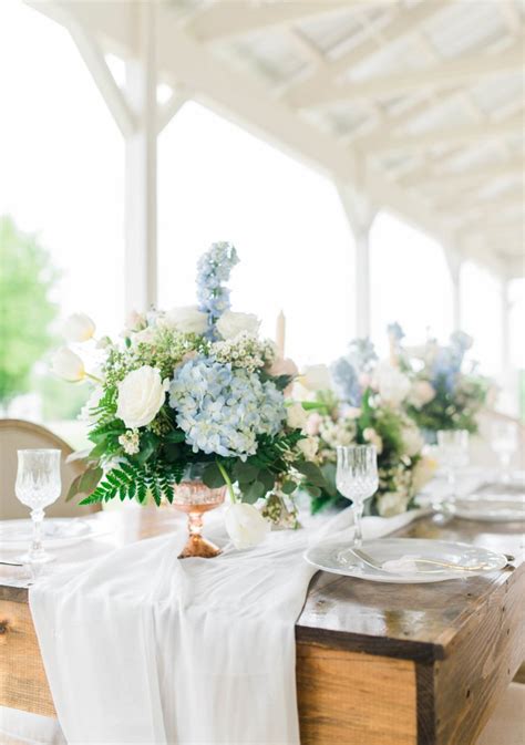 Blush And Blue Rustic Romantic Wedding Ideas Every Last Detail
