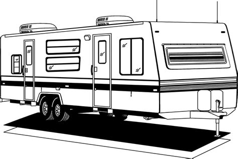 Hit The Road With Travel Trailer Cliparts High Quality Images For Your