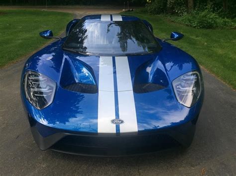 2018 Ford Gt Lightning Blue Ford Gt Ford Mustang Sports Cars