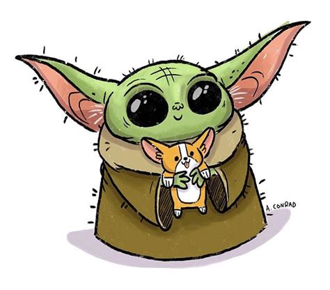 Pin By Ricardo Hernández Reinosa On The Mandalorian Baby Yoda Cartoon