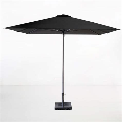 Veradero Patio Umbrella Black Outdoor Patio Furniture Teak Warehouse