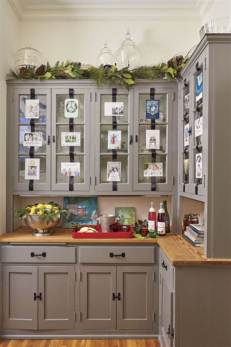 These tips show you the best ways to hang garland, wreaths, lights, and. How To Attach Garland Above Kitchen Cabinets - Etexlasto Kitchen Ideas