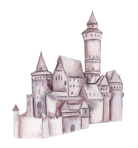 Premium Vector Dream Castle From Fairy Tale