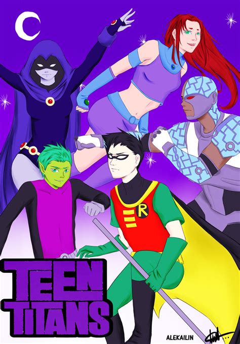 Teen Titans By Alekailin On Deviantart