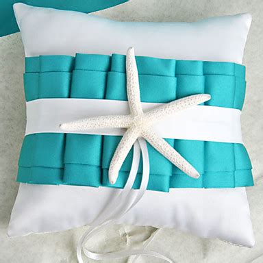 10 results for beach ring bearer pillow. Beach Themed Blue Wedding Ring Pillow with Starfish 344366 ...