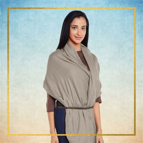 How To Wear Pashmina In Winters Pashmina Editorial