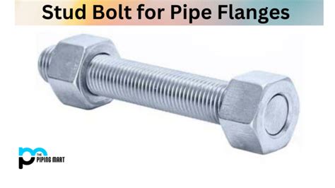 Stud Bolt For Pipe Flanges Chart And Size In Mm