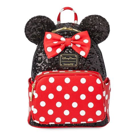 Minnie Mouse Sequin And Polka Dot Mini Loungefly Backpack Shopdisney