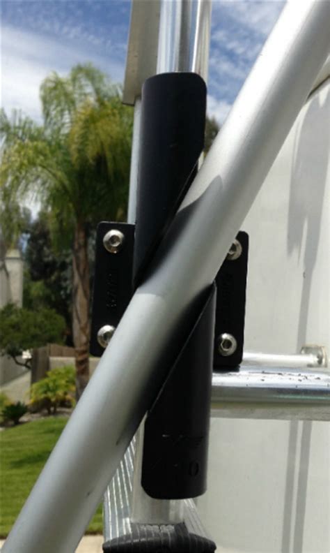 You can attach a flag pole bracket to the front of your house, allowing you to safely and securely mount a flag pole. FlagPole Buddy 106001K Aluminum Flag Pole And Ladder Mount ...
