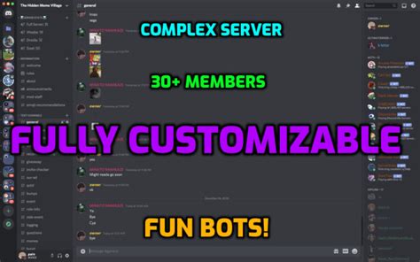 Make A Complex And Aesthetic Discord Server By Lexlundeborg Fiverr