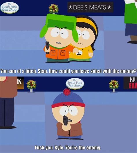 Super Best Friends Stan And Kyle Get Into A Fight South Park Cartman Style South Park South