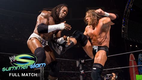Full Match Triple H Vs King Booker Summerslam 2007 Youtube