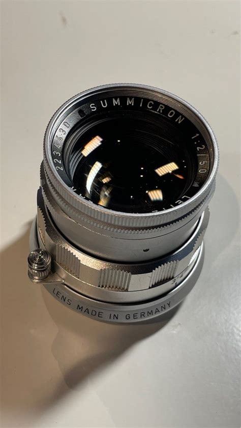 Leica summicron rigid v2 攝影器材 鏡頭及裝備 Carousell