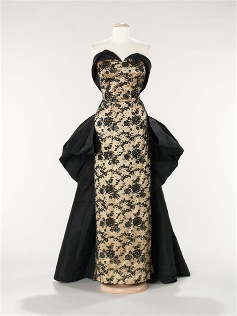 Balmain Evening Dress 1953 Metropolitan Museum Of Art Vintage Gowns