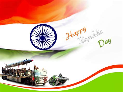 Happy Republic Day Wishes Greetings India Army 26th January Hd Wallpaper
