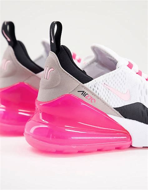 Nike Sportswear Air Max 270 Trainers Whitearctic Punchhyper Pink