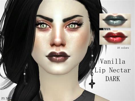 Pralinesims Vanilla Lip Nectar Dark N02 Queen Makeup Lips