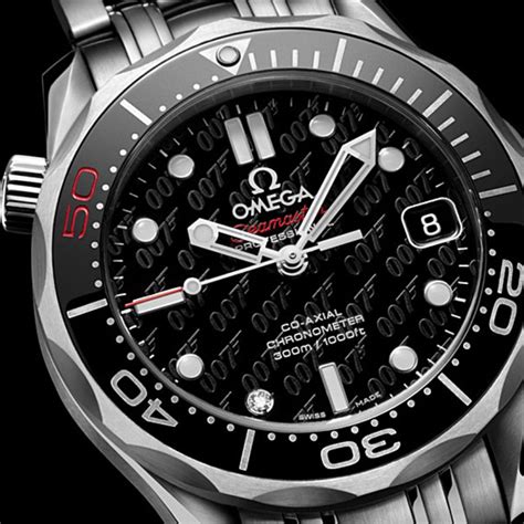 The timepiece is smaller compared to the planet ocean worn in casino royale. Omega Seamaster - James Bond 007 50th Anniversary Edition ...